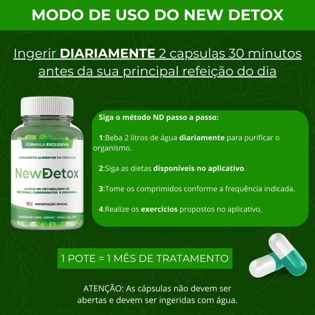 Modo de uso New Detox 1024x1024 - Como Usar o New Detox